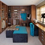 walnut closet, walk-in closet